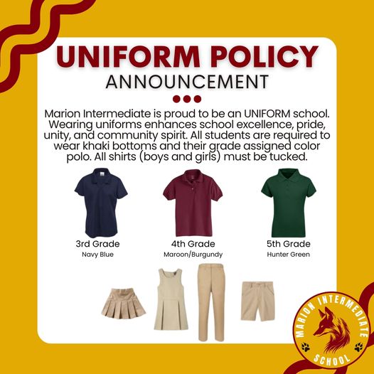 2024-2025 Uniform Policy 